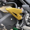 [HRuizq] Foot Peg Heel Plate Guard Protector Foot Pegs Fits