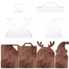 4 Pcs Charcuterie Board Handle Template, Acrylic Router Templates for