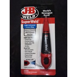 J-B Weld SuperWeld Light Activated Instant Glue (0.18oz)