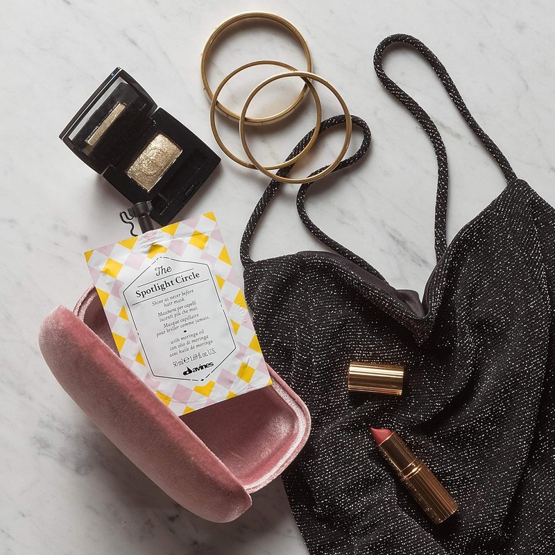 Davines The Spotlight Circle, Shine Enhancing Mask For Dull Hair,