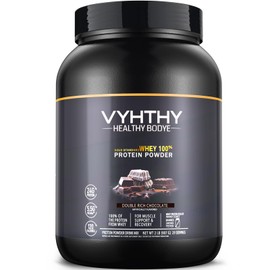 VYHTHY Gold Standard 100% Whey Protein Powder – Chocolate Flavor, 24g Protein Per Serving, Fast Absorbing & Easy Digesting, 29 Servings, 2 Pound