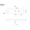 Ee141h - Number Plate Reflector Kit