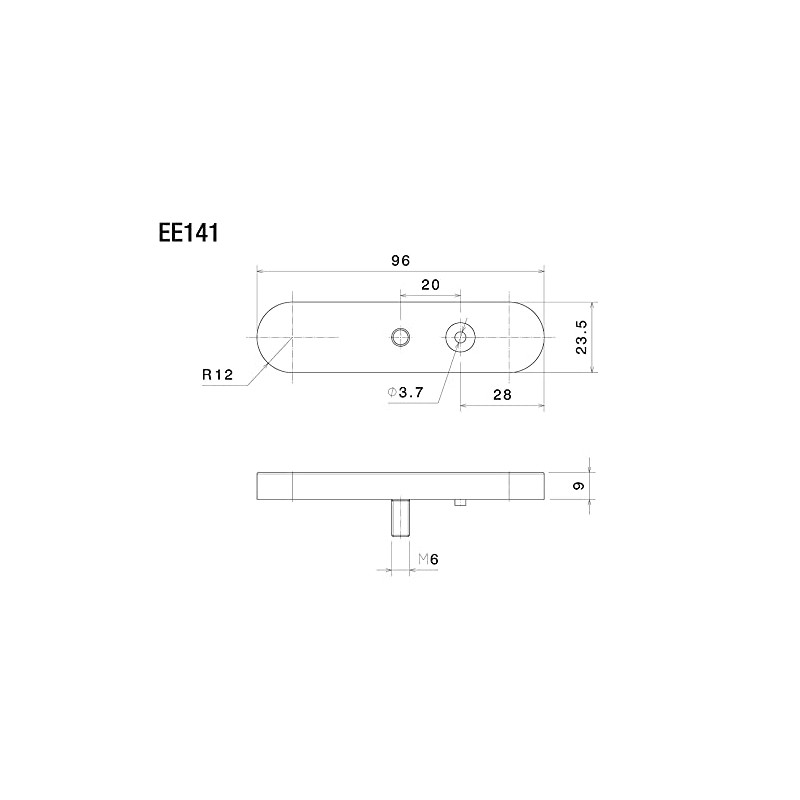 Ee141h - Number Plate Reflector Kit
