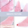 SOLUSTRE Gua Sha Scraping Massage Tool Crystal Jade Comb Edge