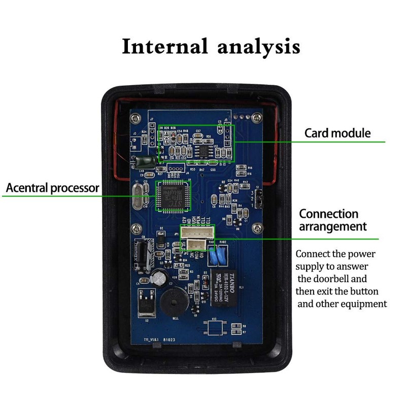 NN99 Access Control System Kit RFID Keypad Card Reader with