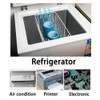 TOOLSTAR Refrigerator Tape PET Fridge Non-Residual Adhesive Tape for Fixing