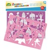SIMM Spielwaren Lena 65766 2 Drawing Templates Fairies and Princesses,