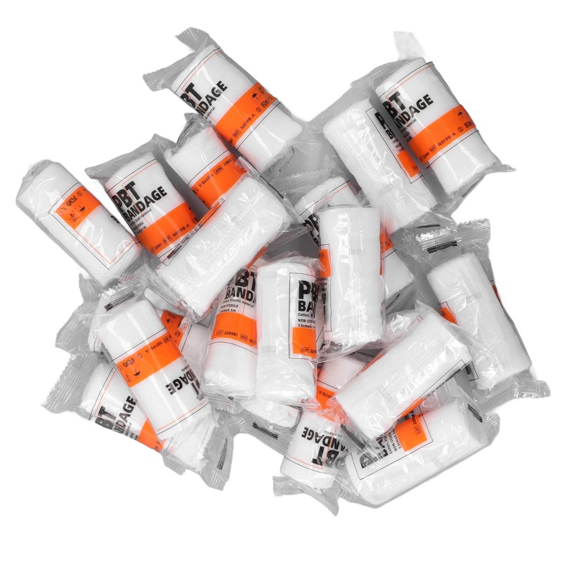 20pcs Gauze Roll Disposable Highly Absorbent Breathable Stretch Medical Gauze