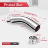 Exhaust Tip Elbow, 4 Inch Diesel Exhaust Pipe Tip 4