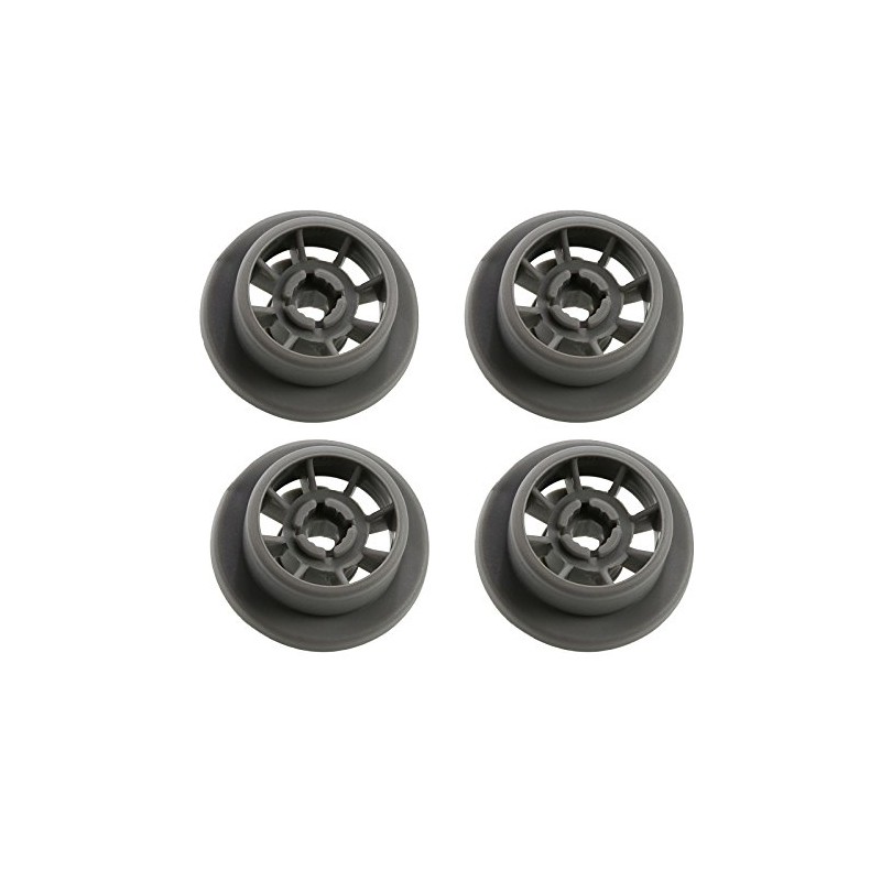 First4Spares Premium Lower Basket Wheel Clips for Bosch, Neff &