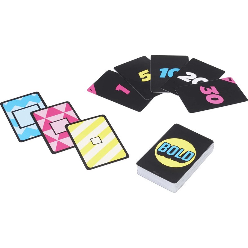 Mattel Games Bold Family Card Game, Matching Game for 7