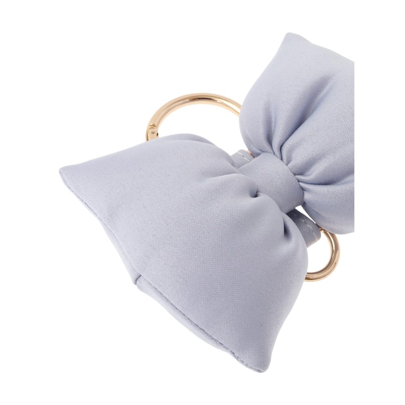 Maison de Fleur Women's Satin Ribbon Key Ring, ice green