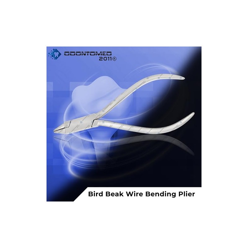 OdontoMed2011® DENTAL PLIERS 139-ANGLE BIRD WIRE BENDING. ORTHODONTIC INSTRUMENTS