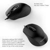 YUMQUA G222 - Mouse silencioso USB con 2 Niveles de