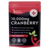 Cranberry Tablets 10,000mg 120 Vegan Tablets 2 Months Supply -