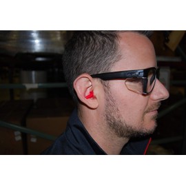 MAGID Y50 Safety Glasses, ANSI Z87.1, Anti-Fog UV Protection, Clear Lens, Side Shields, Black Frame, 1 Pair, Y50BKAFC