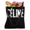 Céline Hi My Name Is First Name Tag Tote Bag