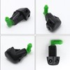 MDEOOSKY 2pcs Front Windshield Washer Wiper Water Spray Nozzle Replacement