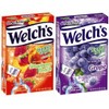 Welchs Singles to Go Variety! Strawberry Peach & Grape (Pack