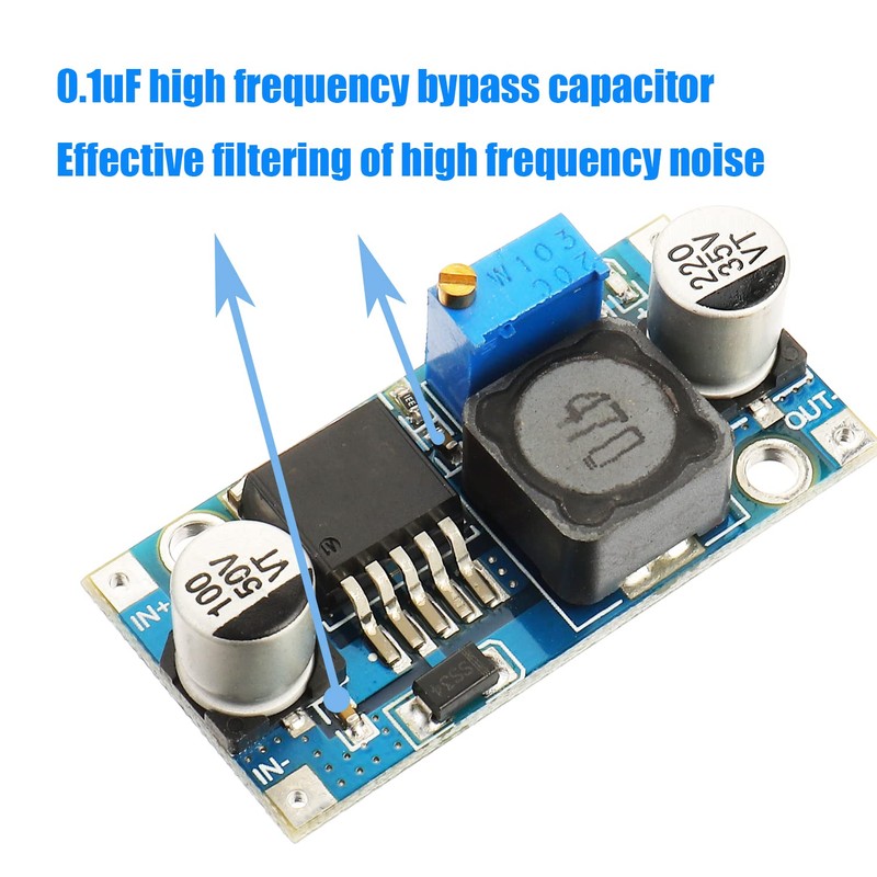 HUAREW Step-Down Converter Regulated Power Supply Module 3.2V - 35V