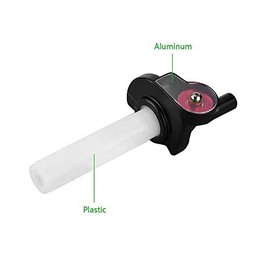Motorcycle quick throttle grip 1 aluminium-plastic