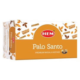 Hem Palo Santo Masala Incense Sticks | Smudge Healing Incense | Natural Fragrance of Sandalwood for Positivity | for Stress Relief & Cleansing | Gift Set - Pack of 12 (15 GMS Each)