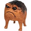 RIBJSHE Weird Queer Grumpy Frog Statue Ugly Angry Toad Statue