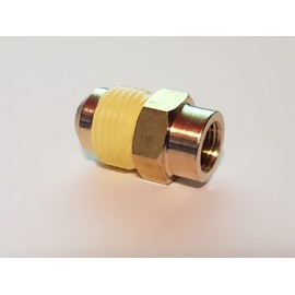 Muzzys Regulator Adapter Bypass Hack Conversion Fitting, for Weber Q Q100 Baby Q1000 1200 Q200 Q2000 Q2200 Grill BBQ Grille - Allows use of Any Standard Full Size Propane Bottle Side Regulator & Hose