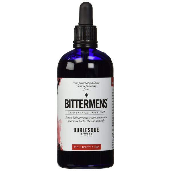 Bittermens Burlesque Bitters, 5oz - For Modern Cocktails, A Spicy Little Tart That is Sure to Tantalize Your Taste Buds