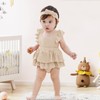 Dalukit Newborn Baby Girl One-piece Romper Dress Infant Girl Summer