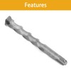 2Pcs 12mm Masonry Drill Bit, 150mm Length, Metric 1/2 Inch