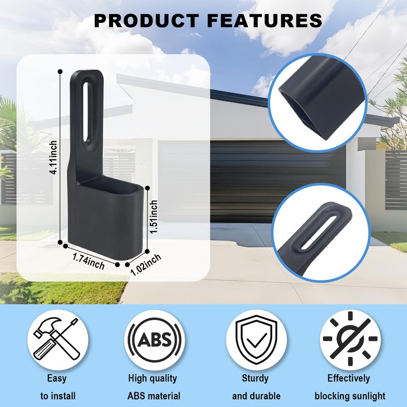 XDTKML Garage Door Sensor Sun Shield Protector 2 Pack for