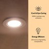 Jolux 5/6 Inch Adjustable Height LED Can Lights Retrofit Recessed