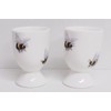 Bees Egg Cups Set of 6 Fine Bone China Bumblebee