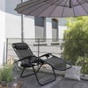 JUMMICO Zero Gravity Chair Patio Outdoor Adjustable Reclining Folding Chair