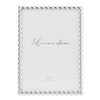 Lawrence Frames Rope Design Metal Frame, 5x7, Silver