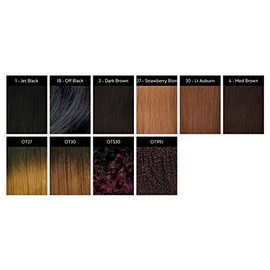 Organique Mastermix LOOSE DEEP 3PCS 18"/20"/22" (1 Jet Black) - Synthetic Weave