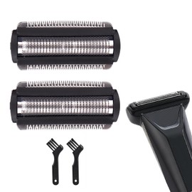 Replacement Blade Compatible with MANSCAPED The Handyman: Foil Blades for Portable Men’s Travel Facial Hair Groomer(2Pack）