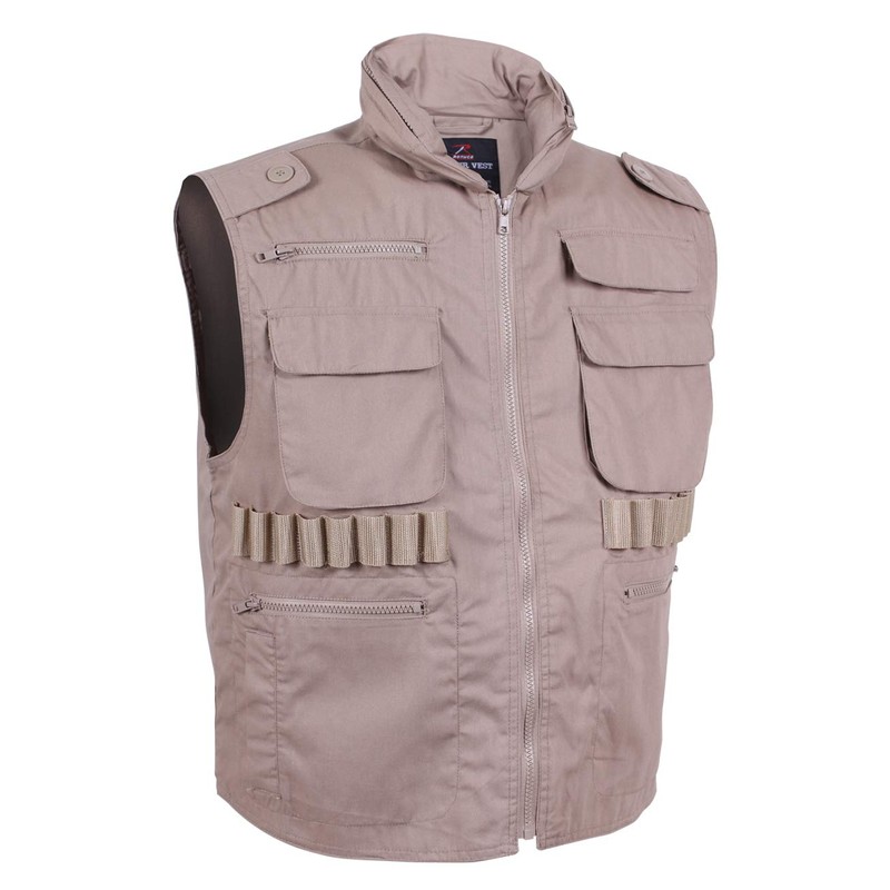 Rothco Ranger Vest, Khaki, Medium