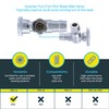 SharkBite 1/2 Inch (3/8 Inch OD) Expansion Angle Stop Valve