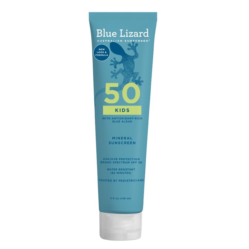 Blue Lizard Protector Solar Mineral Para Niños - SPF 50-148