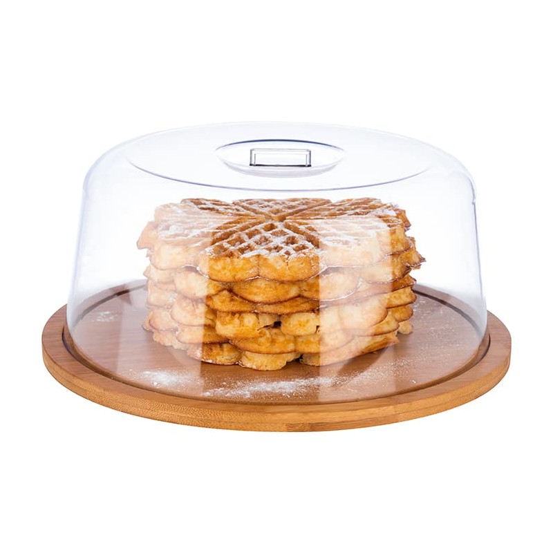 APS 825 Tray with Cover – Round Wooden Tray Made