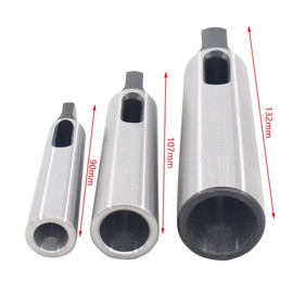 ApplianPar Pack of 3 MT1 to MT2, MT2 to MT3, MT3 to MT4 Taper Drill Sleeve Reducing Adapter for Lathe Milling
