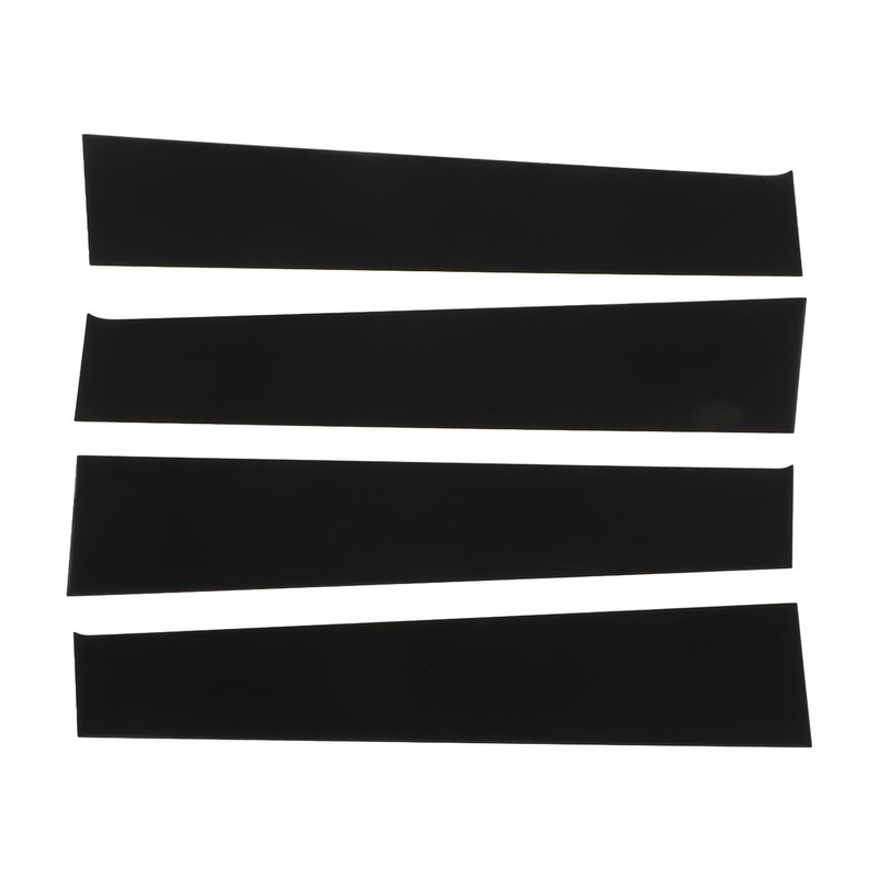 4pcs Black Pillar Posts Door Trim B Pillar Posts Door