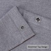 Flax linen like 240 GSM heavy shower curtain for bathroom