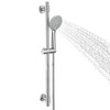 Adjustable 30-Inch Shower Slide Bar with 5-Function Handheld Shower Head,