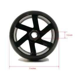 The ROP Shop | Deck Wheel, Bolt & Nut for 2004-2012 Dixon 967035101 & 2004-2013 D26KH48 Mower