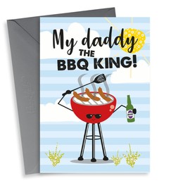 bbq daddy Father's Day Card 10483