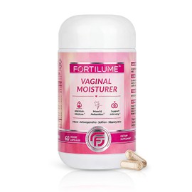 FORTILUME Vaginal Moisture & Mood Supplement for Women, 60 Capsules