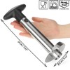 com-four® Pineapple Cutter 3 in 1 - Stainless Steel Pineapple
